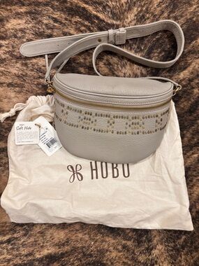 HOBO Soft Studded Leather Crossbody Belt Bag